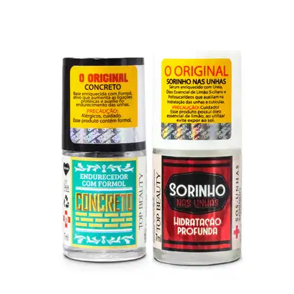 Imagem do produto Base  De Unha Concreto Endurecedor + Hidrartante Sorinho nas Unhas 7ml - cada