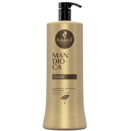 Imagem do produto Shampoo Haskell Mandioca Para os Cabelos - 1L
