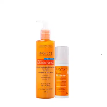 Imagem do produto Kit Payot Complexo Vitamina C Facial e Corporal (2 Produtos)