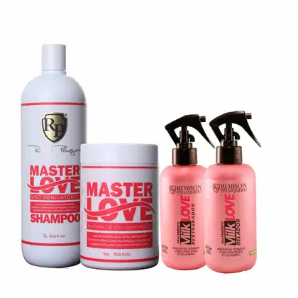 Imagem do produto Kit Master Love + Kit Milk Love  Robson Peluquero