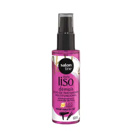 Imagem do produto Óleo de Tratamento Multifuncional Salon Line Meu Liso Demais 60ml