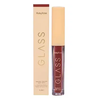Imagem do produto Ruby Rose Glass Soft Blur Bg04 - Batom Líquido 3,3ml