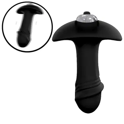 Plug Anal Vibratório S-Hande Star Arrow Preto, 1 produto.