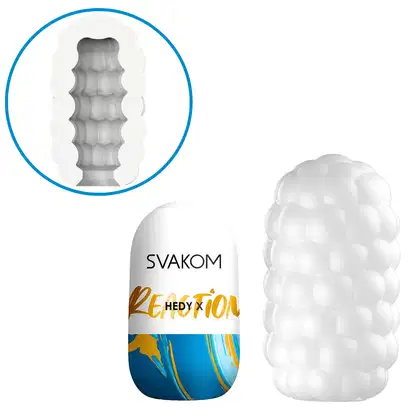 Imagem do produto Egg Hedy X Reaction Svakom Masturbador Masculino