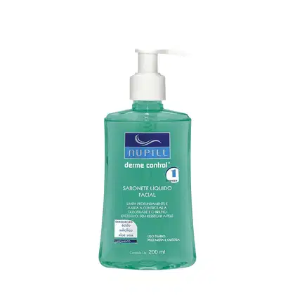 Imagem do produto Nupill Derme Control - Sabonete Líquido Facial 200ml