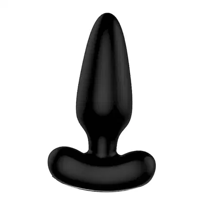 Plug Anal Vibratório S-Hande Albert RCT com Controle Preto, 1 produto.