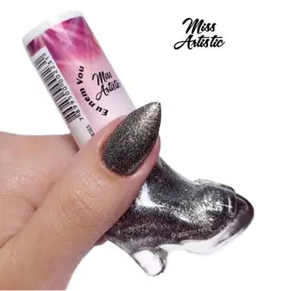 Imagem do produto Miss Artistic Sapatinho Eu Nem Vou - Esmalte Glitter 6,5ml