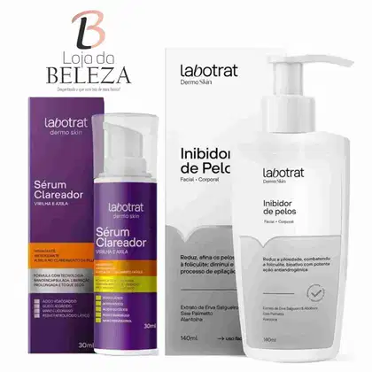 Imagem do produto KIT SERUM CLAREADOR AXILAS E VIRILHAS E INIBIDOR DE PELOS DERMO SKIN LABOTRAT