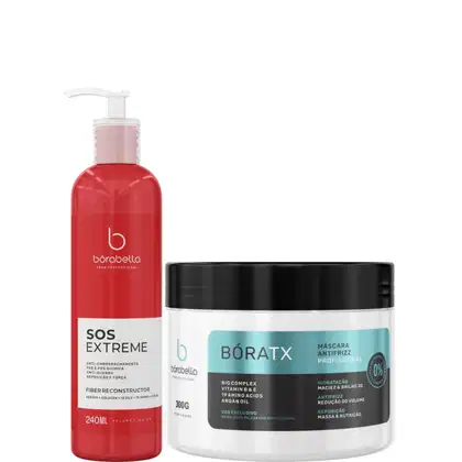 Imagem do produto SOS Extreme Borabella Reconstrutor 240ml + Bóratx 300g