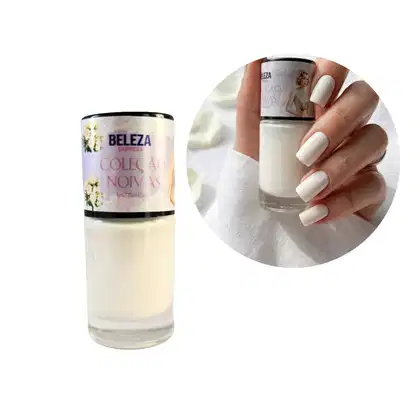 Imagem do produto Esmalte Coleção Noivas Beleza Express  cor Vestido de Noiva