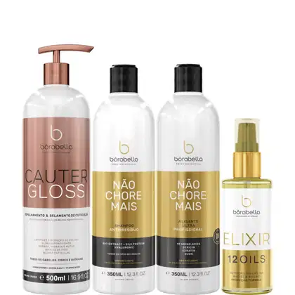 Imagem do produto Borabella Cauter 500ml + Kit Não Chore Mais 2x350ml + Elixir