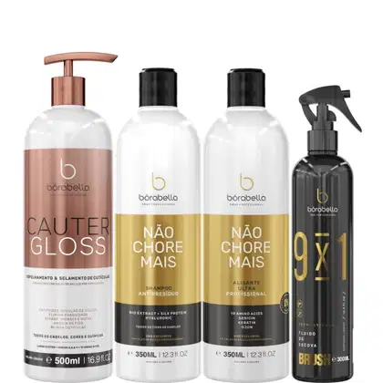 Imagem do produto Borabella Cauter 500ml + Kit Não Chore Mais 350ml + Fluido