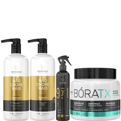 Imagem do produto Borabella Kit Não Chore Mais 1L + Fluido 300ml + Bóratx 1kg