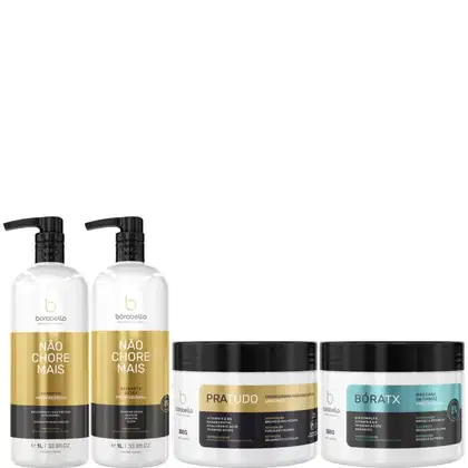 Imagem do produto Borabella Kit Não Chore Mais 1L + Pratudo + Bóratx 2x300g