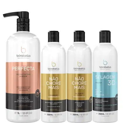 Imagem do produto Borabella Perfecta 1L + Kit Não Chore Mais + Selagem 3x350ml