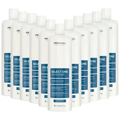 Imagem do produto Kit Select One Prohall 1L Tratamento Capilar 12 Unidades