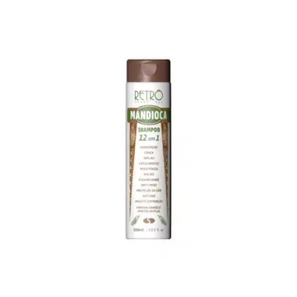 Imagem do produto Shampoo Retrô Cosméticos Mandioca 12 em 1 300ml