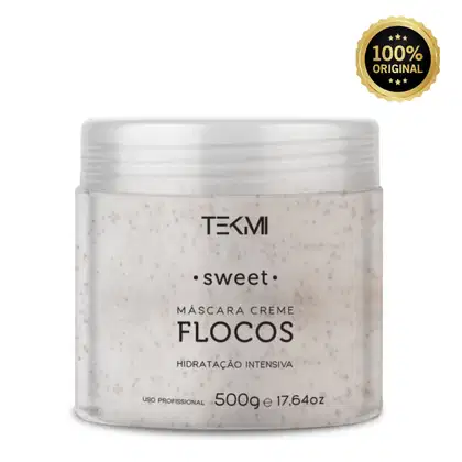 Imagem do produto Sweet Máscara Creme Flocos 500g Hidratação Intensiva Tekmi