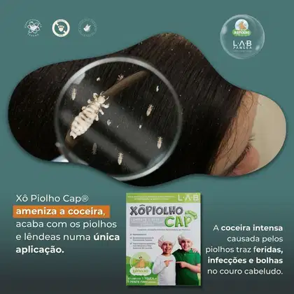 Imagem do produto XO PIOLHO CAP + PENTE REMOVEDOR GRATIS