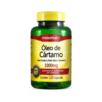 Imagem do produto Óleo de Cártamo 1000mg Maxinutri 120 cápsulas