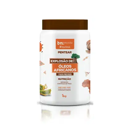 Imagem do produto Creme de Pentear Beleza Natural Explosão de Óleos Africanos 1Kg