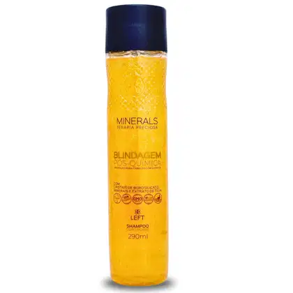 Imagem do produto Shampoo Blindagem Pós-Química 290ml Ouro Nobre Minerals