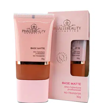 Imagem do produto Phállebeauty - Base Matte Alta Cobertura Longa Duração Cor 07 30g
