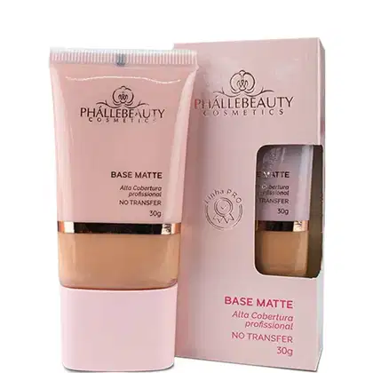 Imagem do produto Phállebeauty - Base Matte Alta Cobertura Longa Duração Cor 06 30g