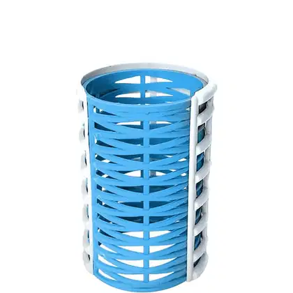 Imagem do produto Santa Clara - Kit Bobes de Cabelo Com Capa 35mm Nº 4 Azul (12 Peças)