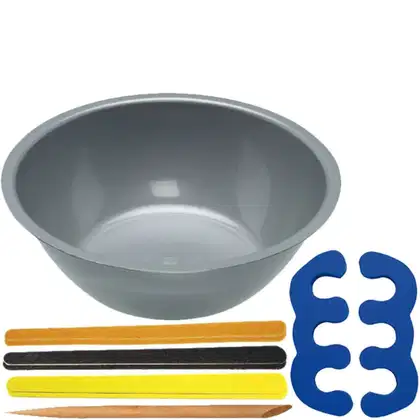 Imagem do produto Santa Clara - Kit Manicure Luxo Cores Variadas (9 Peças)