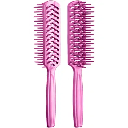 Imagem do produto Santa Clara - Escova Plástica Jacaré Simples para Cabelo Rosa
