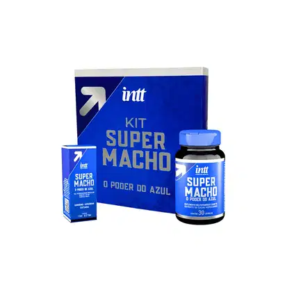 Imagem do produto Kit de Excitantes Masculinos Box Super Macho Intt