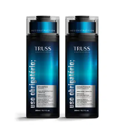 Imagem do produto TRUSS KIT SHAMPOO CONDICIONADOR USO OBRIGATÓRIO 300ML