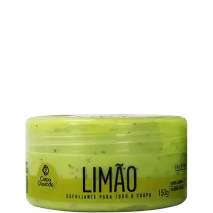 Imagem do produto Corpo Dourado Fruktais - Esfoliante Corporal Limão e Carvão Ativado 150g