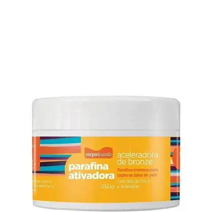 Imagem do produto Corpo Dourado Clinic Mais - Parafina Ativadora Acelerador de Bronze Corporal 250g