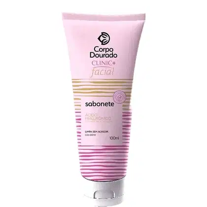 Imagem do produto Corpo Dourado Clinic Mais - Sabonete Facial com Ácido Hialurônico 100ml