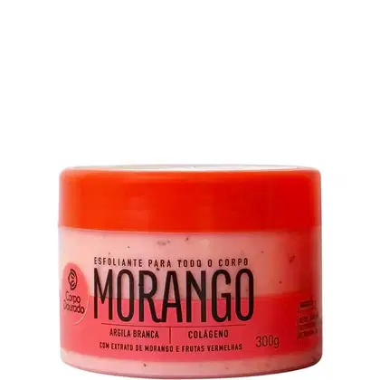 Imagem do produto Corpo Dourado Fruktais - Esfoliante Corporal Morango e Colágeno 300g