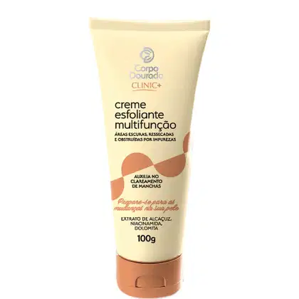 Imagem do produto Corpo Dourado Clinic Mais - Creme Esfoliante para Áreas Escuras Multifuncional 100g