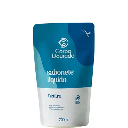 Imagem do produto Corpo Dourado Neutro Refil - Sabonete Líquido Corporal 200ml