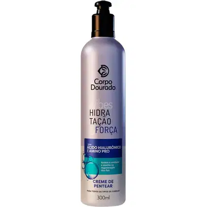 Imagem do produto Corpo Dourado Vibes Hidratação - Creme de Pentear 300ml