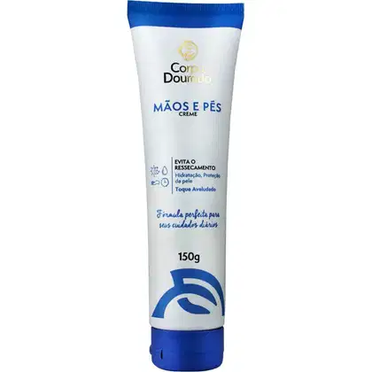 Imagem do produto Corpo Dourado Clinic Mais - Creme de Tratamento Mãos e Pés Antiressecamento 150g