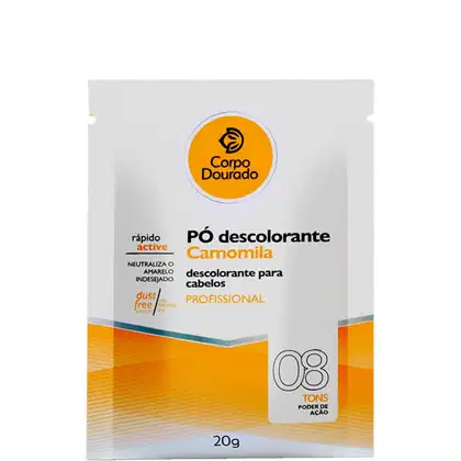 Imagem do produto Corpo Dourado Camomila - Pó Descolorante Capilar e Corporal 20g