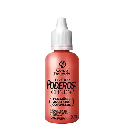 Imagem do produto Corpo Dourado Clinic Mais - Loção Poderosa Hidratante Pés e Mãos com Ureia 30ml