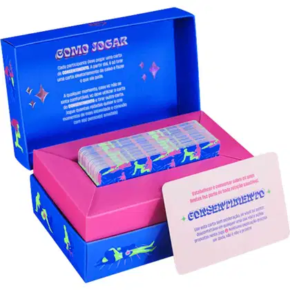 Imagem do produto Pantynova O Jogo do Tesão Vdd ou Ação - Jogo Erótico 150g