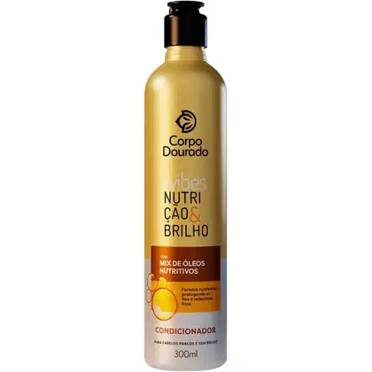 Imagem do produto Corpo Dourado Vibes Nutrição - Condicionador Mix de Óleos 300ml