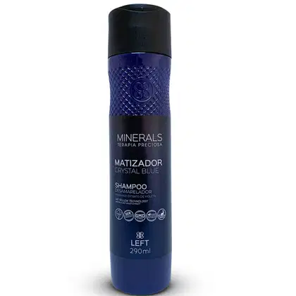 Imagem do produto Shampoo Matizador Crystal Blue 290ml Minerals