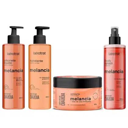 Imagem do produto KIT DE BANHO MELANCIA C/ 4 ITENS - LABOTRAT
