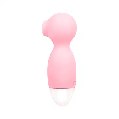Sugador de Clitóris Recarregável na cor rosa em formato de gota da marca Sexy Import.