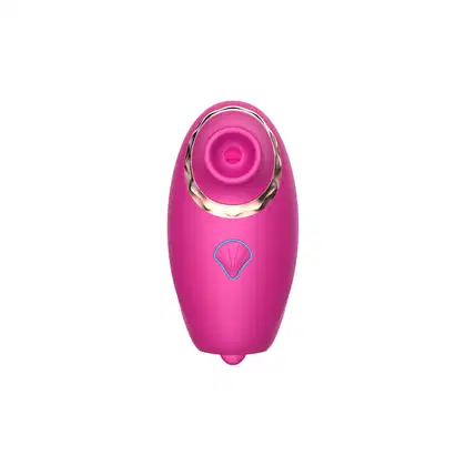 Imagem do produto Vibrador Sugador E Língua 3 Em 1 Com 9 Modos Da Désir Atelier, Rosa Escuro