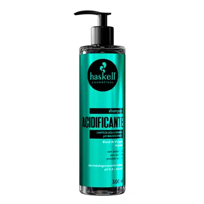 Shampoo Acidificante Haskell Limpeza e Equilíbrio, 300ml.